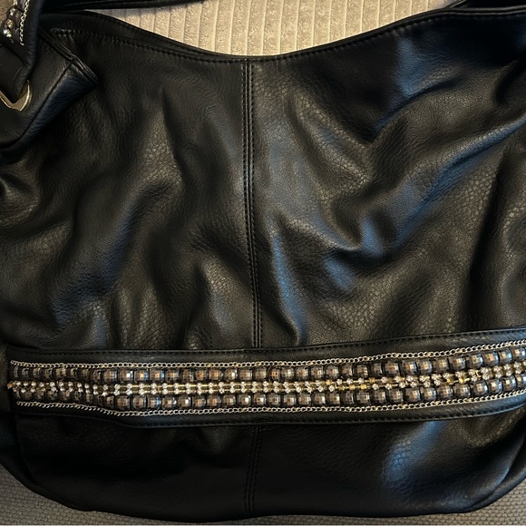 Charming Charlie purse with rhinestone and stud detail - Picture 3 of 8